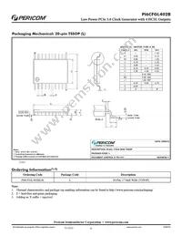 PI6CFGL402BLIE Datasheet Page 8