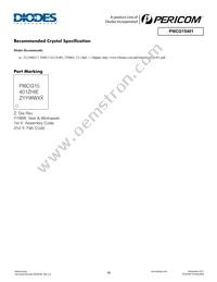 PI6CG15401ZHIEX Datasheet Page 16