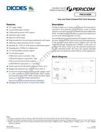 PI6CG18200ZDIEX Datasheet Cover