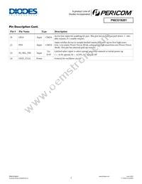PI6CG18201ZDIEX Datasheet Page 3