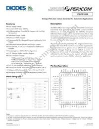PI6CG188Q2ZLQEX Datasheet Cover