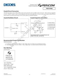 PI6CG188Q2ZLQEX Datasheet Page 16