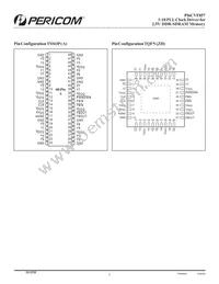 PI6CVF857ZDE Datasheet Page 2