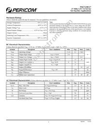 PI6CX100-27WE Datasheet Page 2