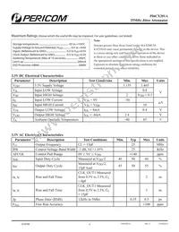 PI6CX201ALE-1304 Datasheet Page 4