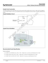 PI6LC4820ZDE Datasheet Page 11