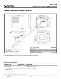 PI6LC4840ZHE Datasheet Page 10