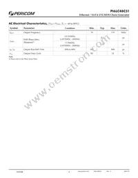 PI6LC48C51LIE Datasheet Page 4