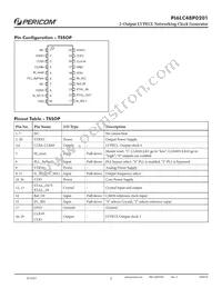 PI6LC48P0201LE Datasheet Page 2