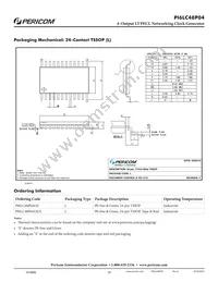 PI6LC48P04LIE Datasheet Page 10