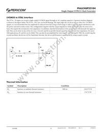 PI6LC48P25104LE Datasheet Page 6