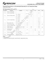 PI74ALVTC16240A Datasheet Page 5