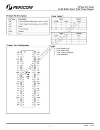 PI74ALVTC16241A Datasheet Page 2