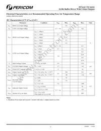 PI74ALVTC16241A Datasheet Page 4