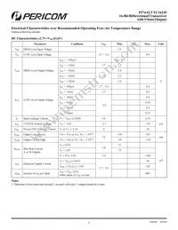 PI74ALVTC16245VE Datasheet Page 4