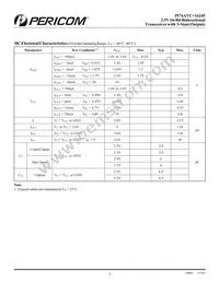 PI74AVC+16245K Datasheet Page 4