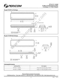 PI74AVC+16268A Datasheet Page 11