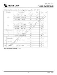 PI74AVC+16646A Datasheet Page 5