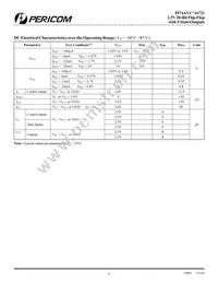 PI74AVC+16721A Datasheet Page 4