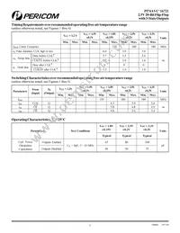 PI74AVC+16721A Datasheet Page 5