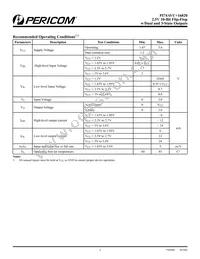 PI74AVC+16820AE Datasheet Page 3