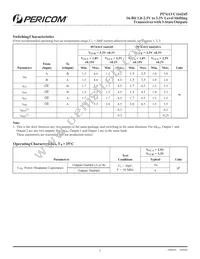 PI74AVC164245AEX Datasheet Page 5