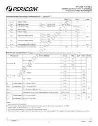 PI74AVC164245LAAEX Datasheet Page 3