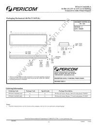 PI74AVC164245LAAEX Datasheet Page 10