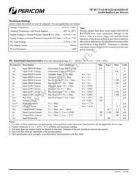 PI74FCT162244ATV Datasheet Page 3
