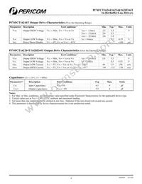 PI74FCT162244ATV Datasheet Page 4