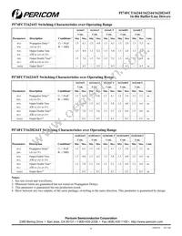 PI74FCT162244ATV Datasheet Page 6