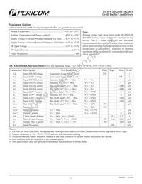 PI74FCT16244TVEX Datasheet Page 3