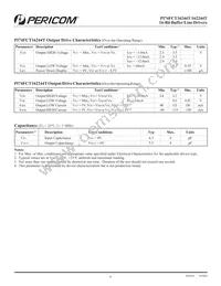 PI74FCT16244TVEX Datasheet Page 4