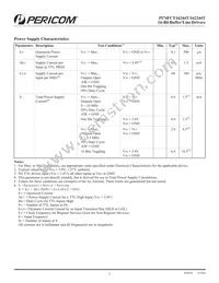 PI74FCT16244TVEX Datasheet Page 5