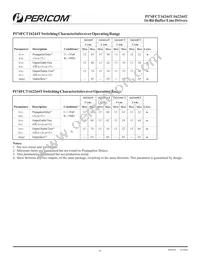PI74FCT16244TVEX Datasheet Page 6