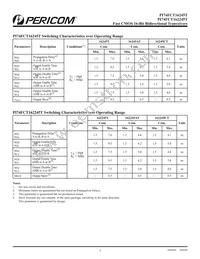 PI74FCT16245TVEX Datasheet Page 5