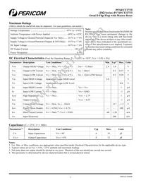 PI74FCT273ATQ Datasheet Page 2