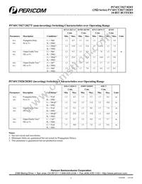 PI74FCT2827ATQ Datasheet Page 5