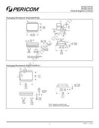 PI74FCT374ATQE Datasheet Page 6