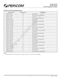 PI74FCT374ATQE Datasheet Page 8