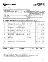 PI74FCT543ATS Datasheet Page 3