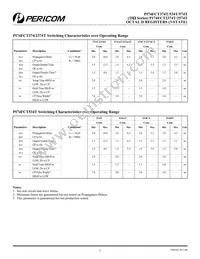 PI74FCT574ATS Datasheet Page 5