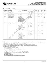 PI74FCT646ATQ Datasheet Page 5