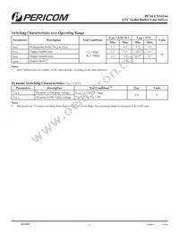 PI74LCX16244AEX Datasheet Page 5