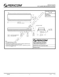 PI74LCX16374AE Datasheet Page 6