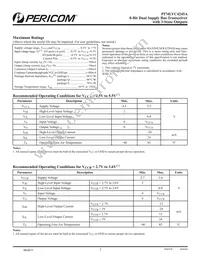 PI74LVC4245ALEX Datasheet Page 2