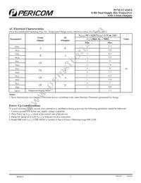 PI74LVC4245ALEX Datasheet Page 5