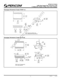 PI74LVCC3245ALE Datasheet Page 9