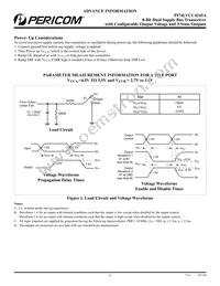 PI74LVCC4245ALE Datasheet Page 6