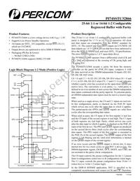 PI74SSTU32866NBE Datasheet Cover